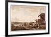 Encampment on Blackheath, Greenwich, London, 1780-Paul Sandby-Framed Giclee Print