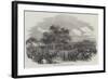 Encampment on the Plain of Satory, Near Versailles-null-Framed Giclee Print