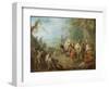 Encampment (Soldiers' Hal)-Jean-Baptiste Pater-Framed Giclee Print