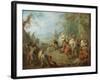 Encampment (Soldiers' Hal)-Jean-Baptiste Pater-Framed Giclee Print