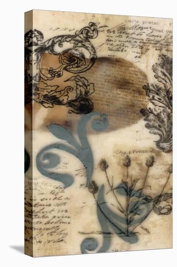 Encaustic Ephemera I-Jennifer Goldberger-Stretched Canvas