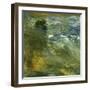 Encaustic Tile in Green I-Sharon Gordon-Framed Art Print