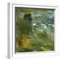 Encaustic Tile in Green I-Sharon Gordon-Framed Art Print