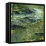 Encaustic Tile in Green III-Sharon Gordon-Framed Stretched Canvas