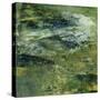 Encaustic Tile in Green III-Sharon Gordon-Stretched Canvas