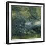 Encaustic Tile in Green IV-Sharon Gordon-Framed Art Print