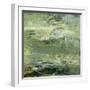 Encaustic Tile in Green VIII-Sharon Gordon-Framed Art Print