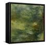 Encaustic Tile in Multi IV-Sharon Gordon-Framed Stretched Canvas