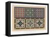 Encaustic Tiles, 19th Century-John Burley Waring-Framed Stretched Canvas
