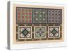 Encaustic Tiles, 19th Century-John Burley Waring-Stretched Canvas