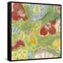 Encaustic Whimsy I-Karen Deans-Framed Stretched Canvas