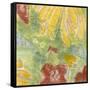 Encaustic Whimsy II-Karen Deans-Framed Stretched Canvas