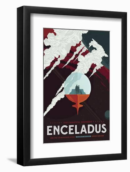 Enceladus-Vintage Reproduction-Framed Giclee Print