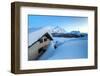 Enchanted Atmosphere During the Blue Hour at Alp Spluga-Roberto Moiola-Framed Photographic Print