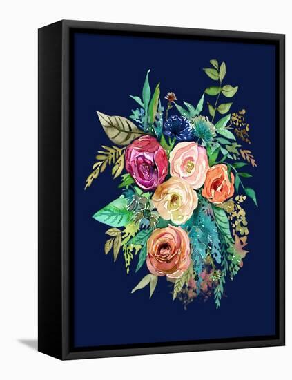 Enchanted Bouquet-Jin Jing-Framed Stretched Canvas