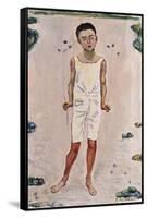 Enchanted Boy; Bezauberter Knabe, 1909-Ferdinand Hodler-Framed Stretched Canvas