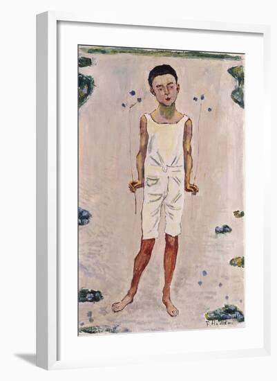 Enchanted Boy; Bezauberter Knabe, 1909-Ferdinand Hodler-Framed Giclee Print