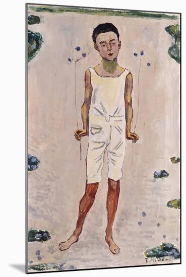 Enchanted Boy; Bezauberter Knabe, 1909-Ferdinand Hodler-Mounted Giclee Print