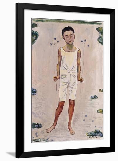 Enchanted Boy; Bezauberter Knabe, 1909-Ferdinand Hodler-Framed Giclee Print