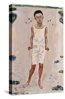 Enchanted Boy; Bezauberter Knabe, 1909-Ferdinand Hodler-Stretched Canvas
