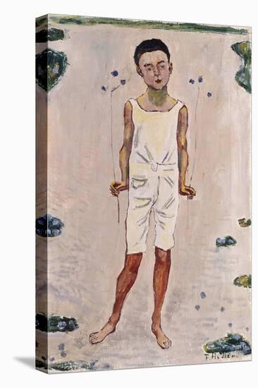 Enchanted Boy; Bezauberter Knabe, 1909-Ferdinand Hodler-Stretched Canvas