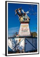 Enchanted Castle Studio Tours - deserted roadside attraction, rural Virgnia-null-Framed Premium Photographic Print