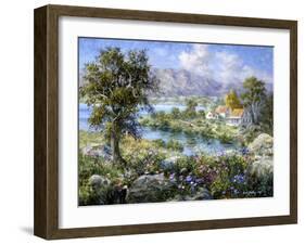 Enchanted Cottage-Nicky Boehme-Framed Giclee Print