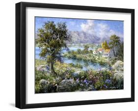 Enchanted Cottage-Nicky Boehme-Framed Giclee Print