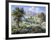 Enchanted Cottage-Nicky Boehme-Framed Giclee Print