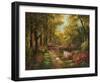 Enchanted Creek I-Wesley-Framed Art Print