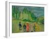 Enchanted Forest, 1903-Edvard Munch-Framed Giclee Print