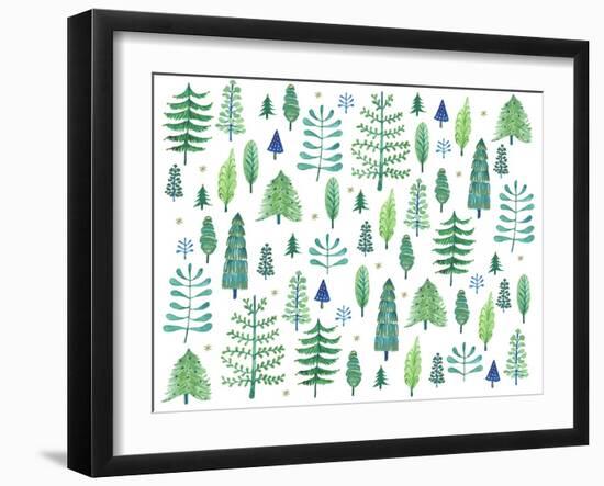 Enchanted Forest-Elizabeth Rider-Framed Giclee Print