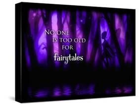 Enchanted Glimpse No One Is Too Old For Fairytales-Julie Fain-Stretched Canvas