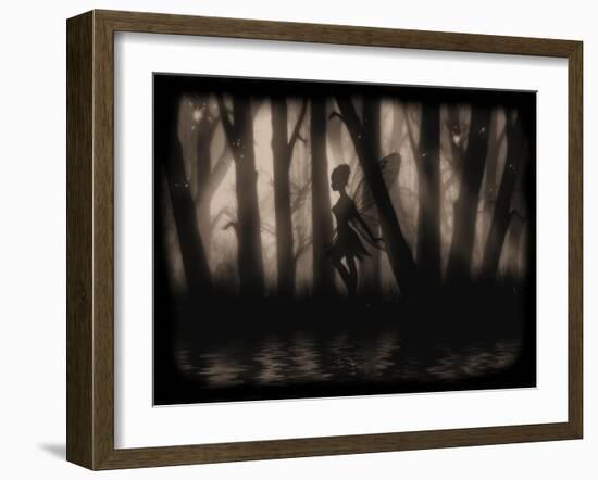 Enchanted Glimpse-Julie Fain-Framed Art Print