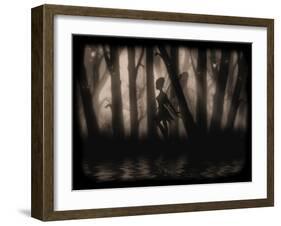 Enchanted Glimpse-Julie Fain-Framed Art Print