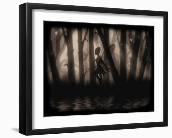 Enchanted Glimpse-Julie Fain-Framed Art Print