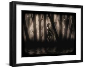 Enchanted Glimpse-Julie Fain-Framed Art Print