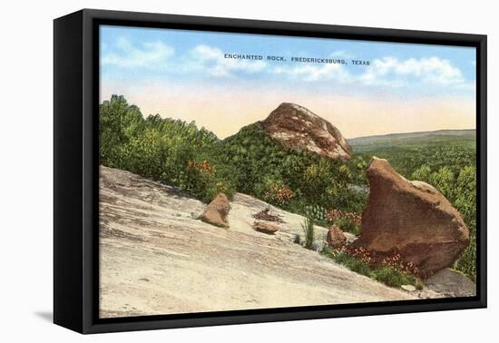 Enchanted Rock, Fredericksburg, Texas-null-Framed Stretched Canvas