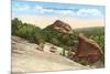 Enchanted Rock, Fredericksburg, Texas-null-Mounted Art Print