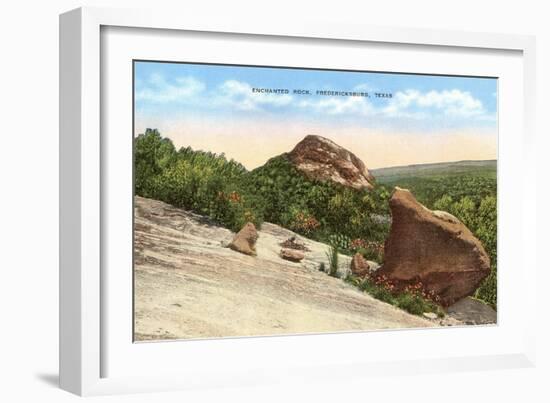 Enchanted Rock, Fredericksburg, Texas-null-Framed Art Print