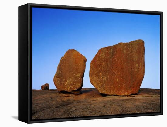 Enchanted Rock State Natural Area, Fredericksburg, Texas, USA-Rolf Nussbaumer-Framed Stretched Canvas