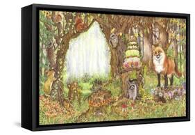 Enchanted Woodland-Wendy Edelson-Framed Stretched Canvas
