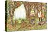 Enchanted Woodland-Wendy Edelson-Stretched Canvas