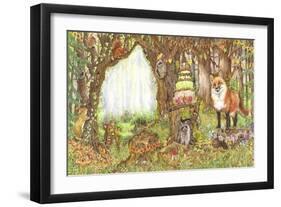 Enchanted Woodland-Wendy Edelson-Framed Giclee Print