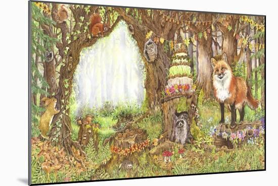 Enchanted Woodland-Wendy Edelson-Mounted Giclee Print