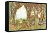 Enchanted Woodland-Wendy Edelson-Framed Stretched Canvas