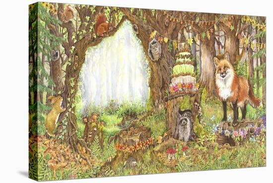 Enchanted Woodland-Wendy Edelson-Stretched Canvas