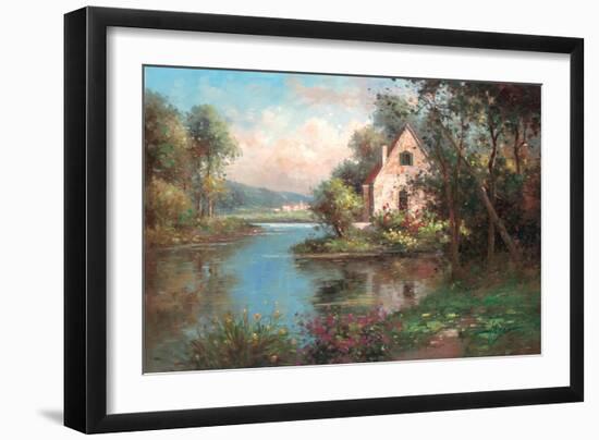 Enchanting Chateau-Hilger-Framed Art Print