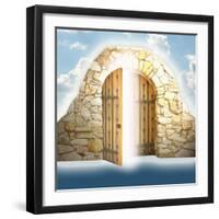 Enchanting Door-luv4art-Framed Art Print