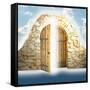 Enchanting Door-luv4art-Framed Stretched Canvas